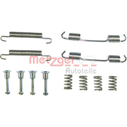  priedų komplektas, stovėjimo stabdžių trinkelės