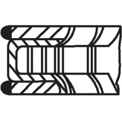  stūmoklio žiedų komplektas