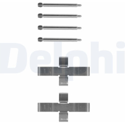  priedų komplektas, diskinių stabdžių trinkelės