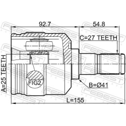  jungčių komplektas, kardaninis velenas