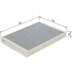  filtras, salono oras