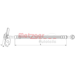  stabdžių žarnelė