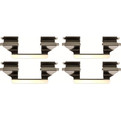  priedų komplektas, diskinių stabdžių trinkelės