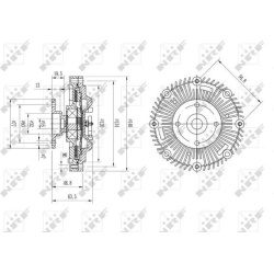  sankaba, radiatoriaus ventiliatorius