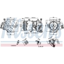  kompresorius, oro kondicionierius <small>** FIRST FIT **</small>