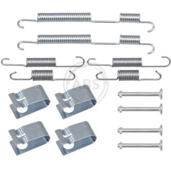  priedų komplektas, stabdžių trinkelės
