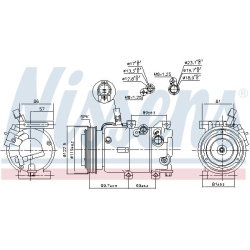  kompresorius, oro kondicionierius <small>** FIRST FIT **</small>