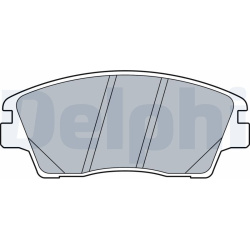  stabdžių trinkelių rinkinys, diskinis stabdys