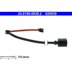  įspėjimo kontaktas, stabdžių trinkelių susidėvėjimas