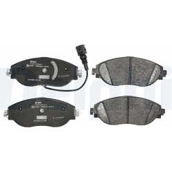  stabdžių trinkelių rinkinys, diskinis stabdys