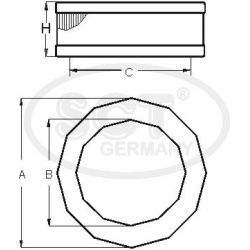 oro filtras <small>SB 630</small>