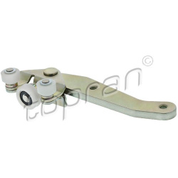  ritinėlio kreiptuvas, atstumiamos durys