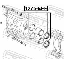  remonto komplektas, stabdžių apkaba