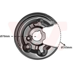  apsauginis skydas, stabdžių diskas