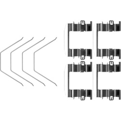  priedų komplektas, diskinių stabdžių trinkelės