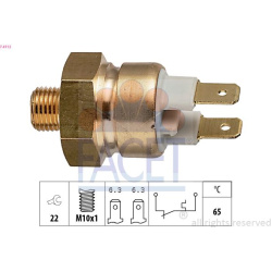  temperatūros jungiklis, aušinimo skysčio įspėjimo lemputė <small>Made in Italy - OE Equivalent</small>