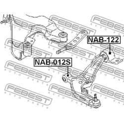  valdymo svirties/išilginių svirčių įvorė