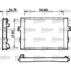  radiatorius, variklio aušinimas <small>NEW ORIGINAL PART</small>