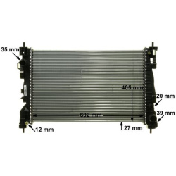  radiatorius, variklio aušinimas <small>BEHR *** PREMIUM LINE ***</small>