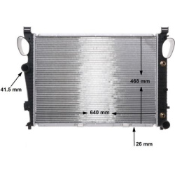  radiatorius, variklio aušinimas <small>BEHR</small>