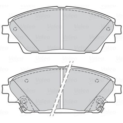  stabdžių trinkelių rinkinys, diskinis stabdys <small>FIRST</small>