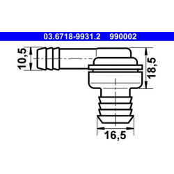  sujungimo vamzdelis, slėgio linija
