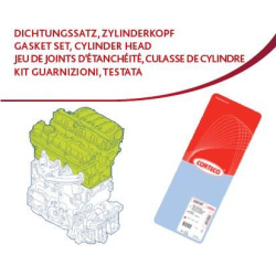  tarpiklių komplektas, cilindro galva
