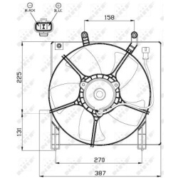 ventiliatorius, radiatoriaus  ventiliatorius, radiatoriaus
