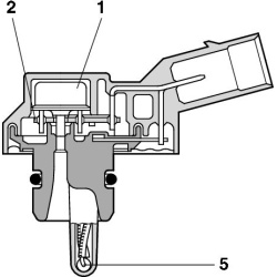  jutiklis, kompresoriaus slėgis