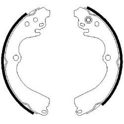  stabdžių trinkelių komplektas