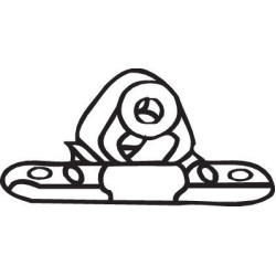  guminė juosta, išmetimo sistema