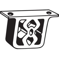  laikiklis, išmetimo sistema