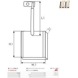  anglies šepetėlis, starteris <small>AS</small>