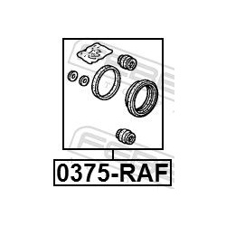  remonto komplektas, stabdžių apkaba