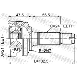  jungčių komplektas, kardaninis velenas