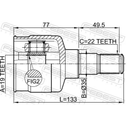 jungčių komplektas, kardaninis velenas  jungčių komplektas, kardaninis velenas