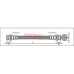  stabdžių žarnelė