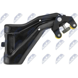  ritinėlio kreiptuvas, atstumiamos durys