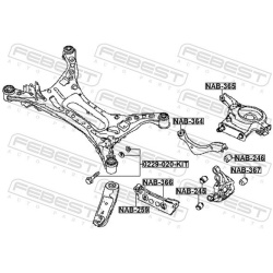  išvirtimo reguliavimo varžtas