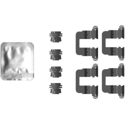  priedų komplektas, diskinių stabdžių trinkelės