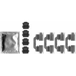 priedų komplektas, diskinių stabdžių trinkelės  priedų komplektas, diskinių stabdžių trinkelės