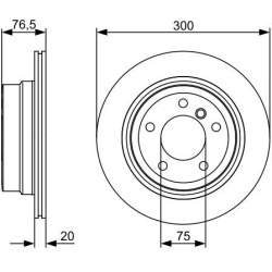  stabdžių diskas (1vnt)