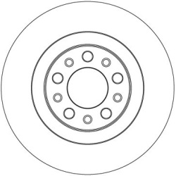  stabdžių diskas (1vnt)