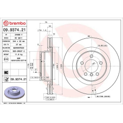  stabdžių diskas (1vnt) <small>PRIME LINE - UV Coated</small>