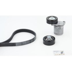  V formos rumbuotas diržas, komplektas