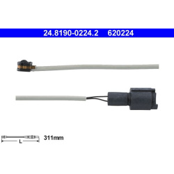  įspėjimo kontaktas, stabdžių trinkelių susidėvėjimas