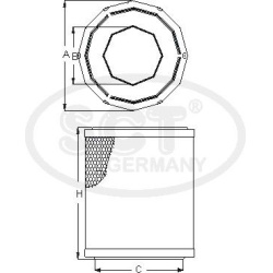  oro filtras <small>SB 908</small>