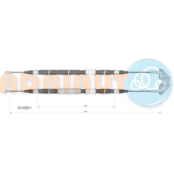  trosas, stovėjimo stabdys