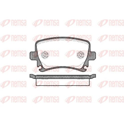  stabdžių trinkelių rinkinys, diskinis stabdys