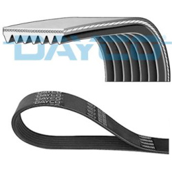  V formos rumbuoti diržai